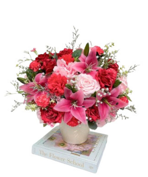 Pink Lily Vase
