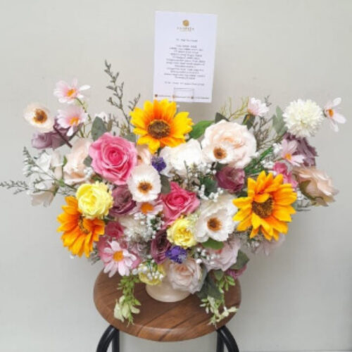 Sunflower Mix Vase