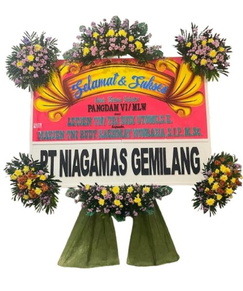Bunga Papan Selamat & Sukses