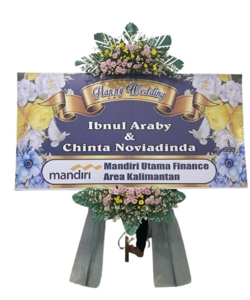 Bunga Papan Wedding