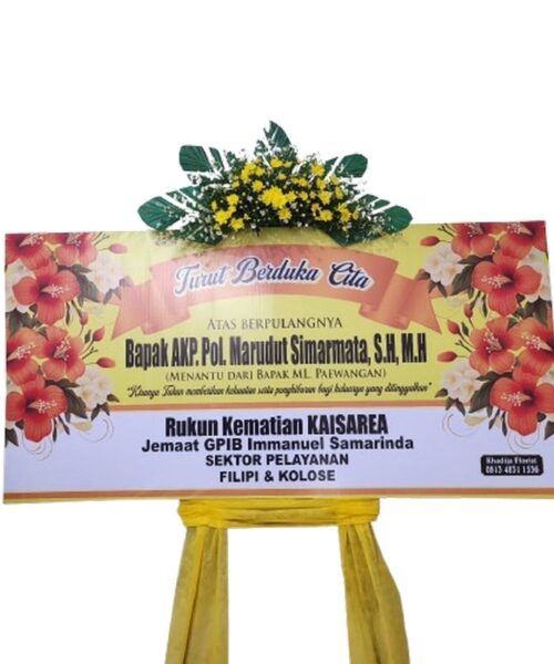 Bunga Papan Duka Cita