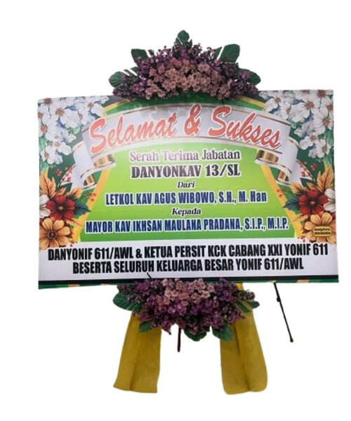 Bunga Papan Selamat & Sukses