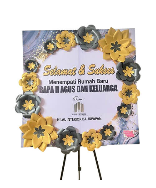 Bunga Papan Selamat & Sukses