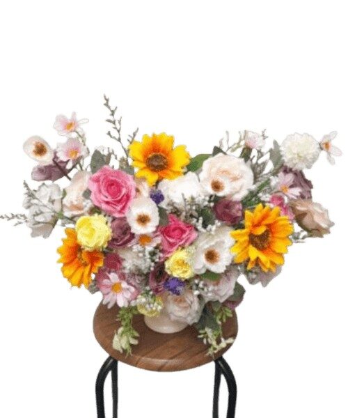 Sunflower Mix Vase