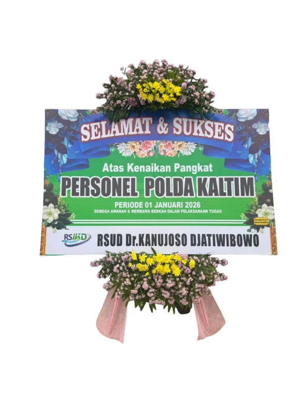 bunga papan selamat & sukses